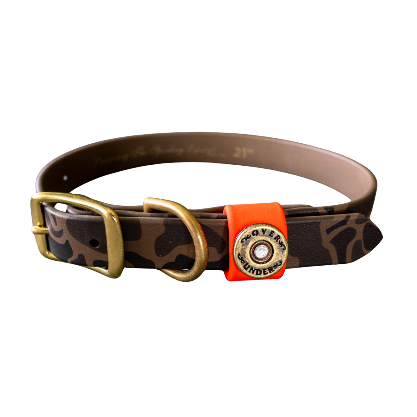 Water Dog Collar Duck Camo/Orange Keeper