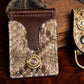 Rattlesnake Front Pocket Wallet