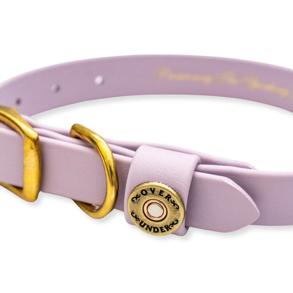 Water Dog Collar Lavender