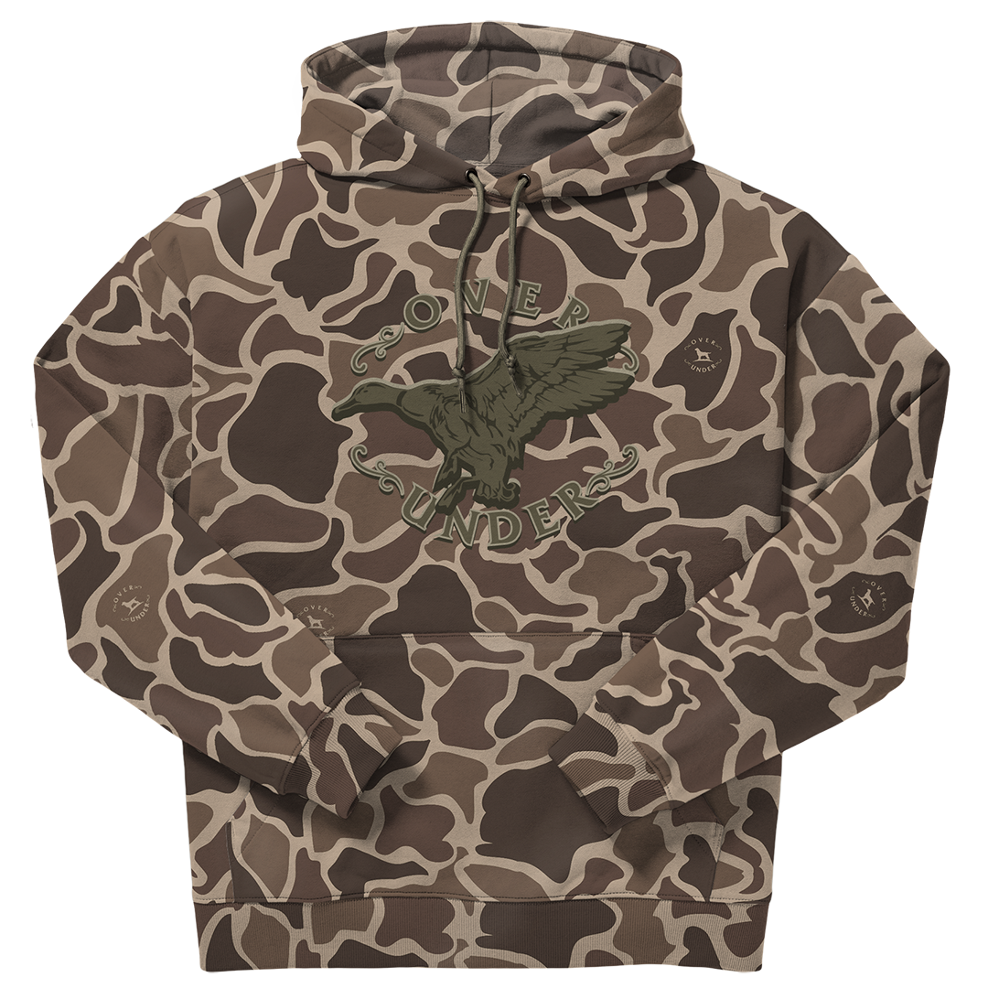 The AfterHunt Hoody Flying Duck / Duck Camo