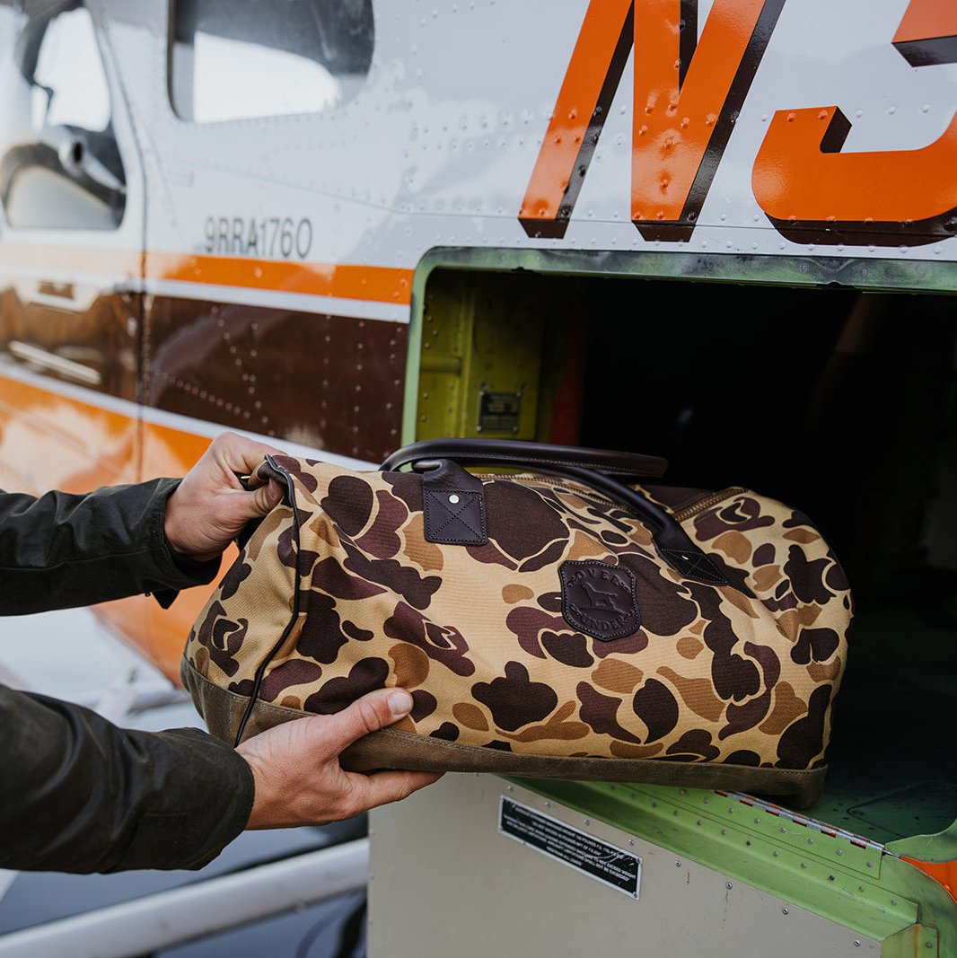 Old School Camo Sporting Duffle