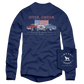 L/S American Craftsmanship Tee Navy