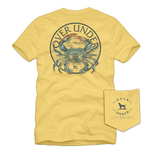 S/S Blue Crab T-Shirt Sunshine