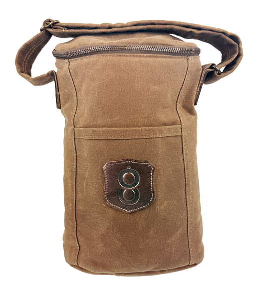 Waxed Canvas Bourbon & Wine Tote