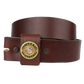 Hook N Hide Classic Brown Leather Strap