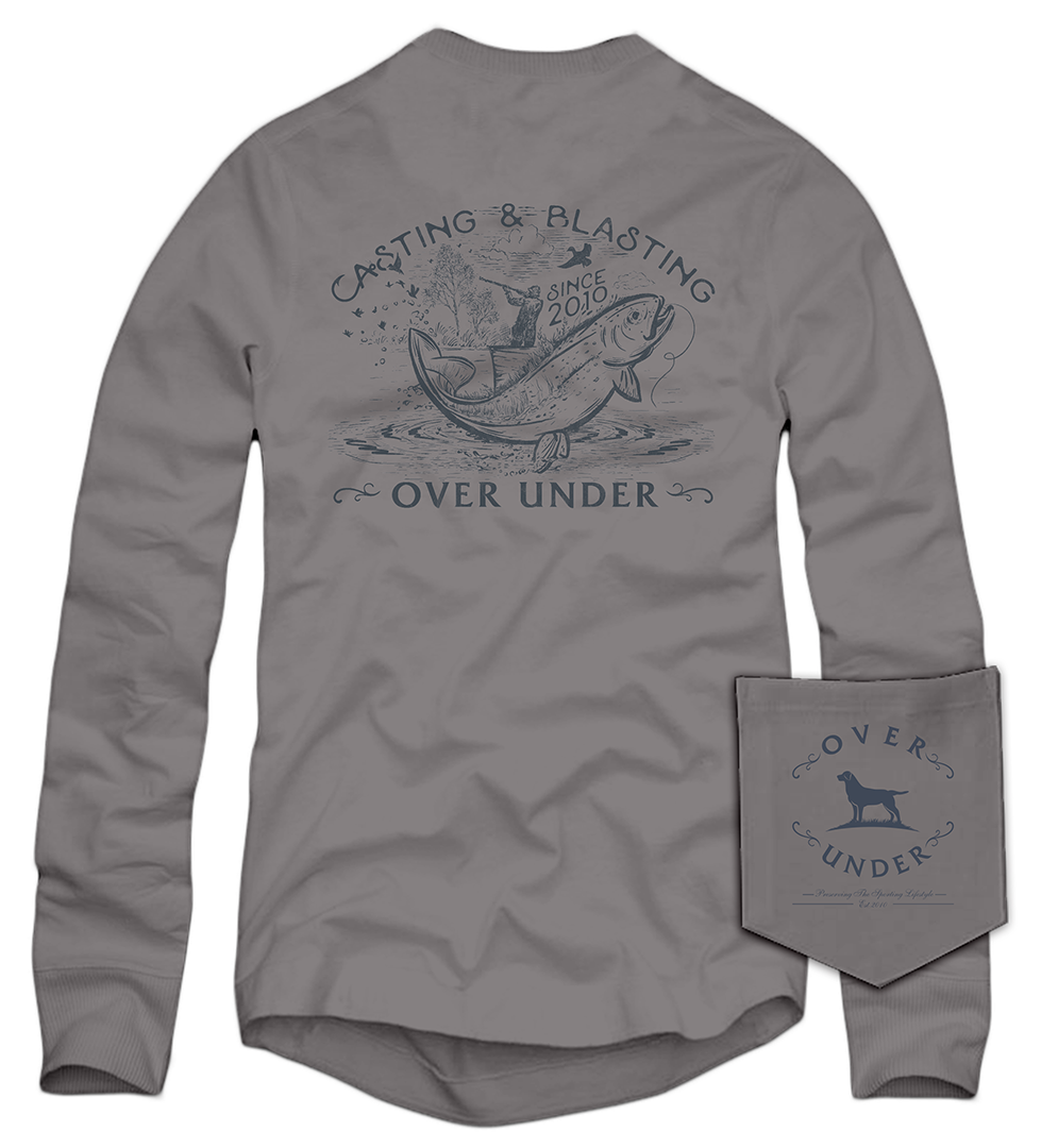 L/S Cast & Blast T-Shirt Hurricane
