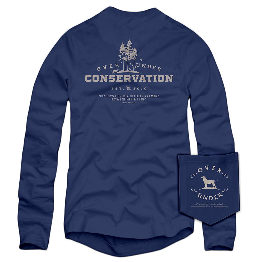 L/S Conservation T-Shirt Navy