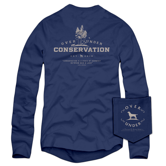 L/S Conservation T-Shirt Navy