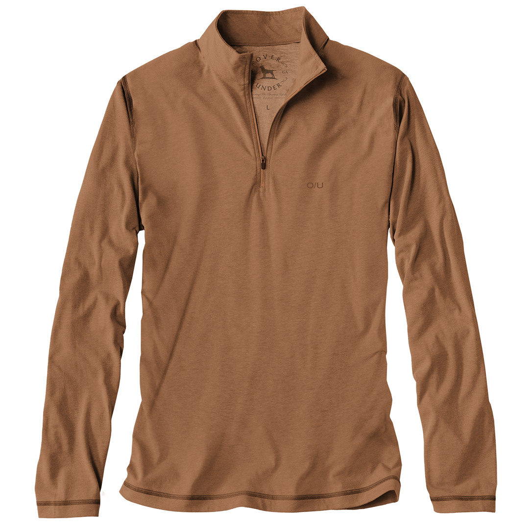 Core Layer 1/4 Zip Adobe Clay