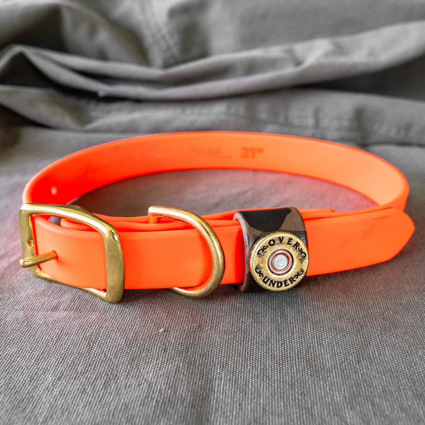Water Dog Collar Blaze Orange/Camo Keeper