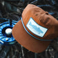 Redfish on Fly Rope Hat Adobe Clay