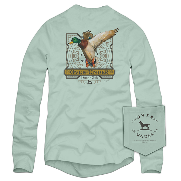 L/S Duck Club T-Shirt Green Tea – Over Under Clothing