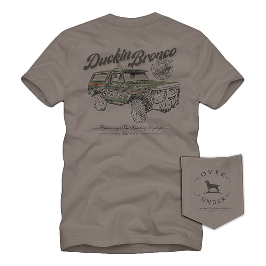 S/S Duckin Bronco T-Shirt Driftwood