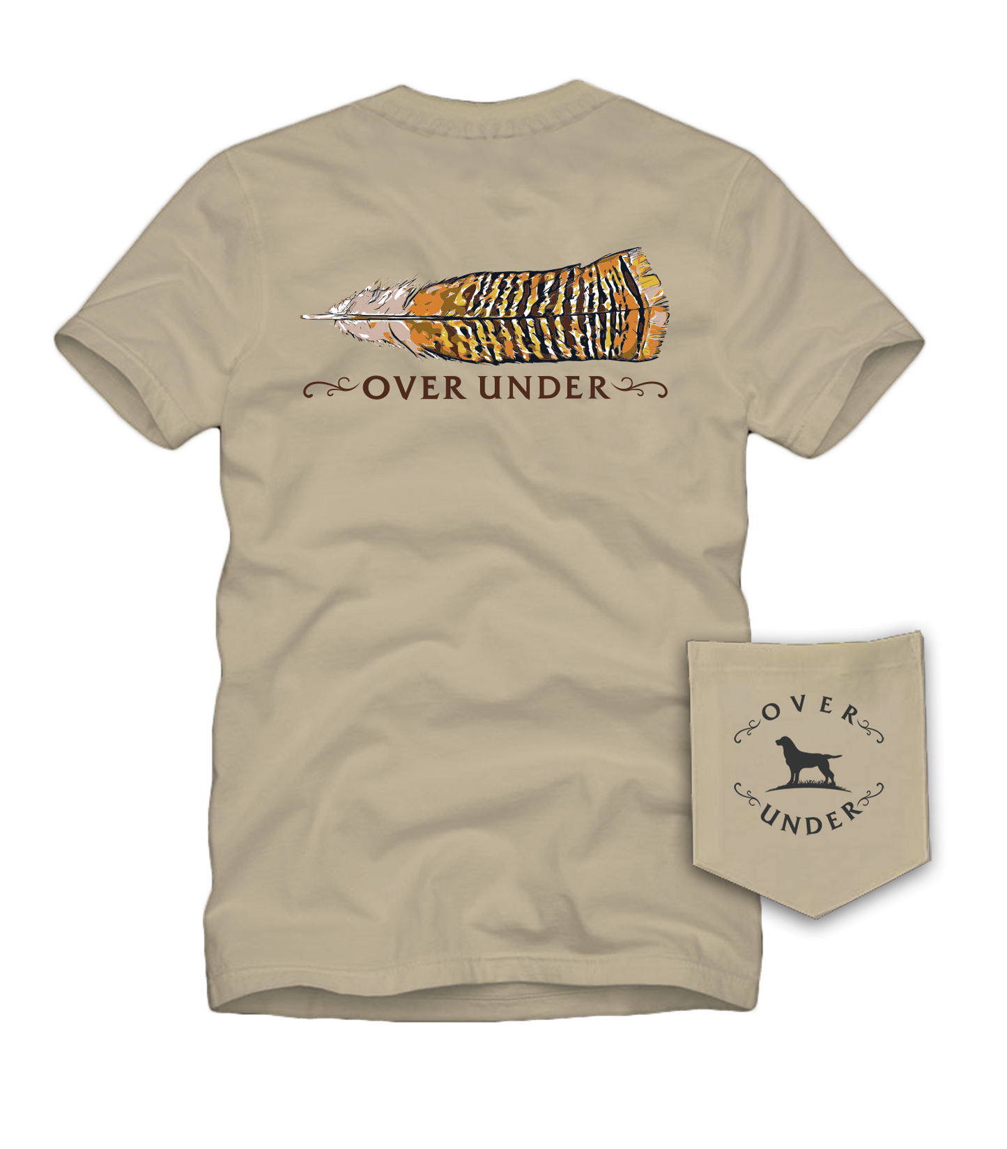 S/S Final Feather T-Shirt Khaki