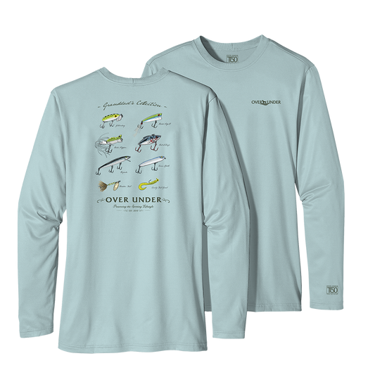 L/S TT Grandads Collection Arctic Blue