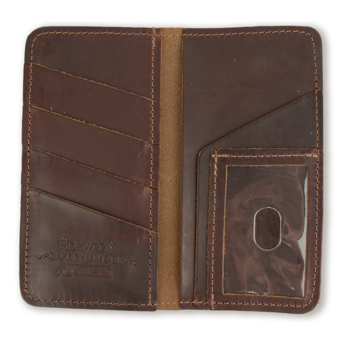 Horween Checkbook Wallet