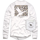 L/S Vintage Mallard Silhouette T-Shirt White
