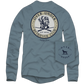 L/S Vintage Retriever Club T-Shirt Ice Blue