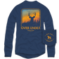 L/S Vintage Topo Deer T-Shirt Midnight