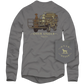L/S Vintage Shotgun Rider T-Shirt Gray