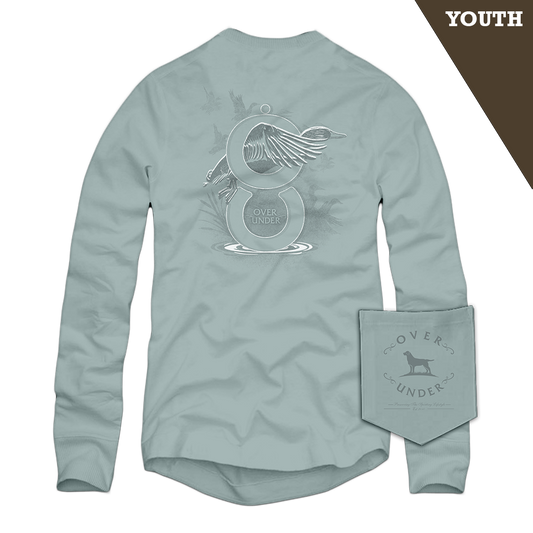 L/S Youth Double Barrel Mallard T-Shirt Bay