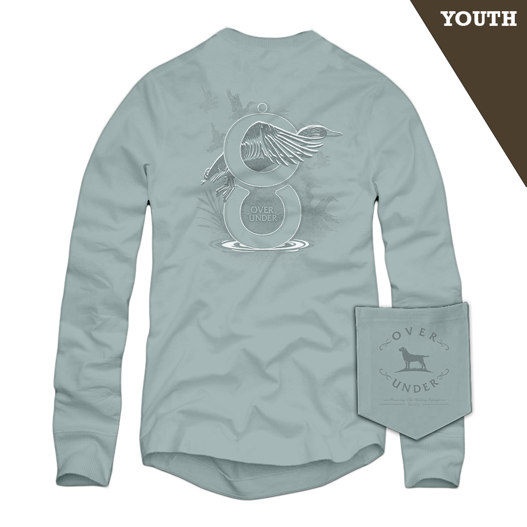 L/S Youth Double Barrel Mallard T-Shirt Bay