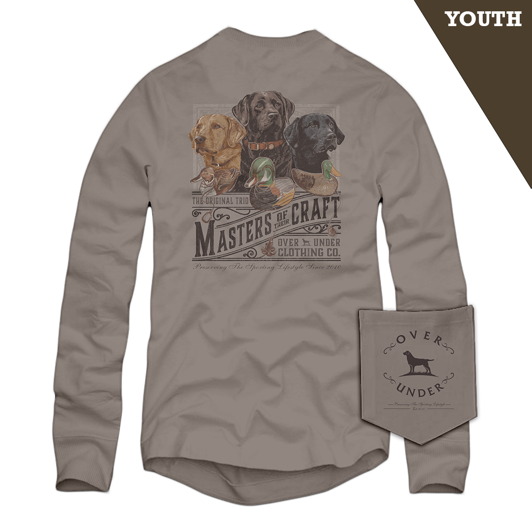 L/S Youth Masters of Their Craft T-Shirt Driftwood