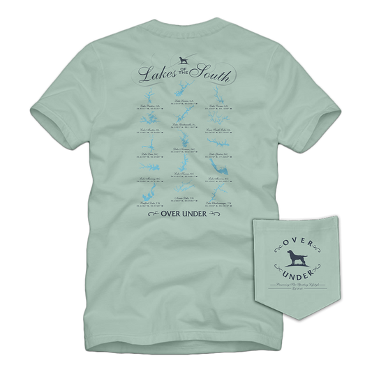 S/S Lakes of the South T-Shirt Green Tea