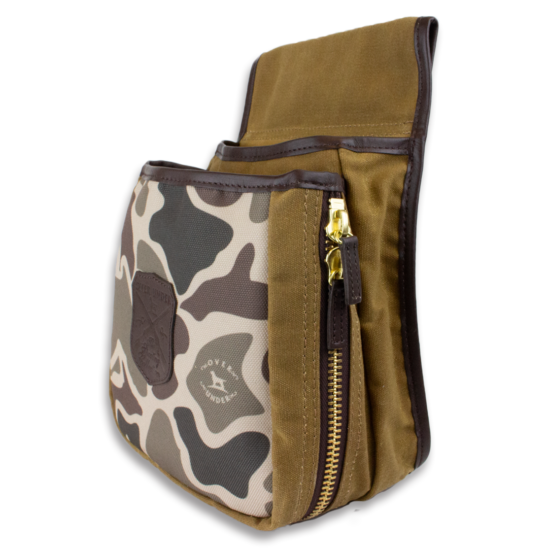 Large Shell Pouch Duck Camo