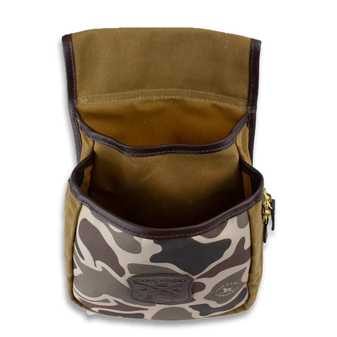 Large Shell Pouch Duck Camo