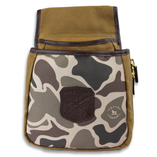 Large Shell Pouch Duck Camo