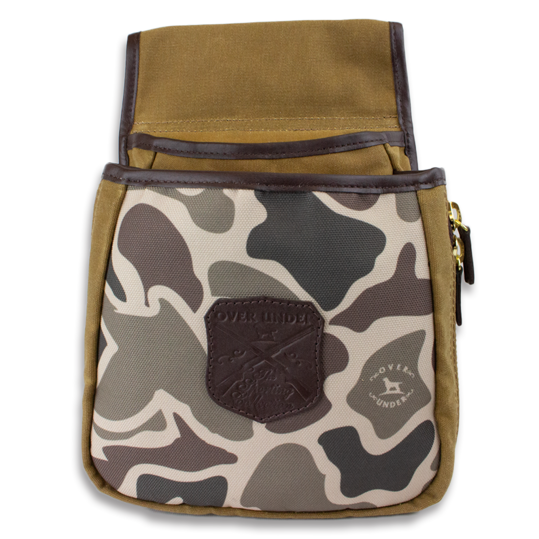 Large Shell Pouch Duck Camo