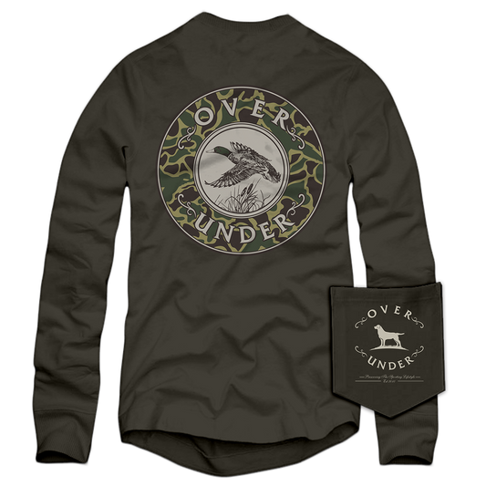 L/S Mallard Shoot II T-Shirt Charcoal