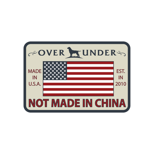 Not Made in China Sticker