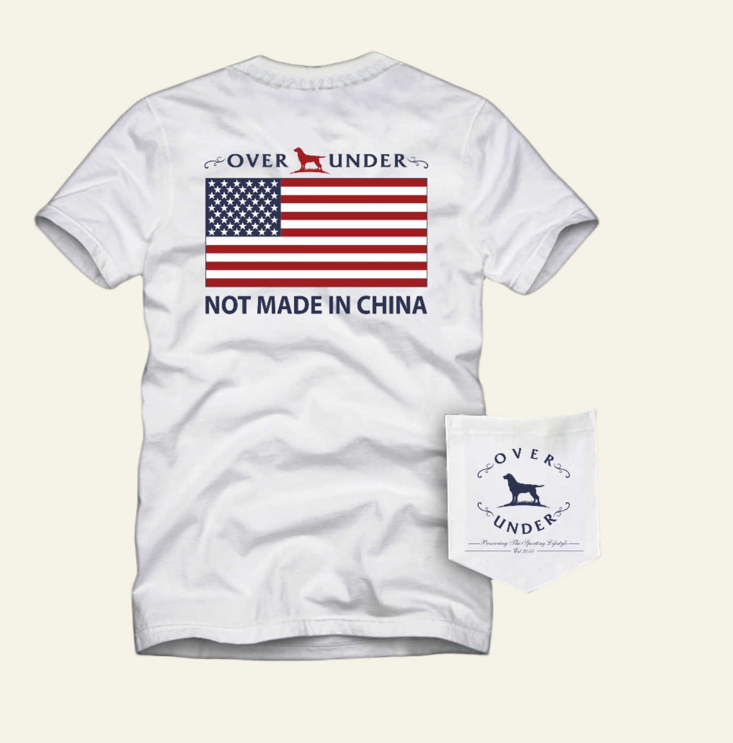 S/S Not Made In China T-Shirt White