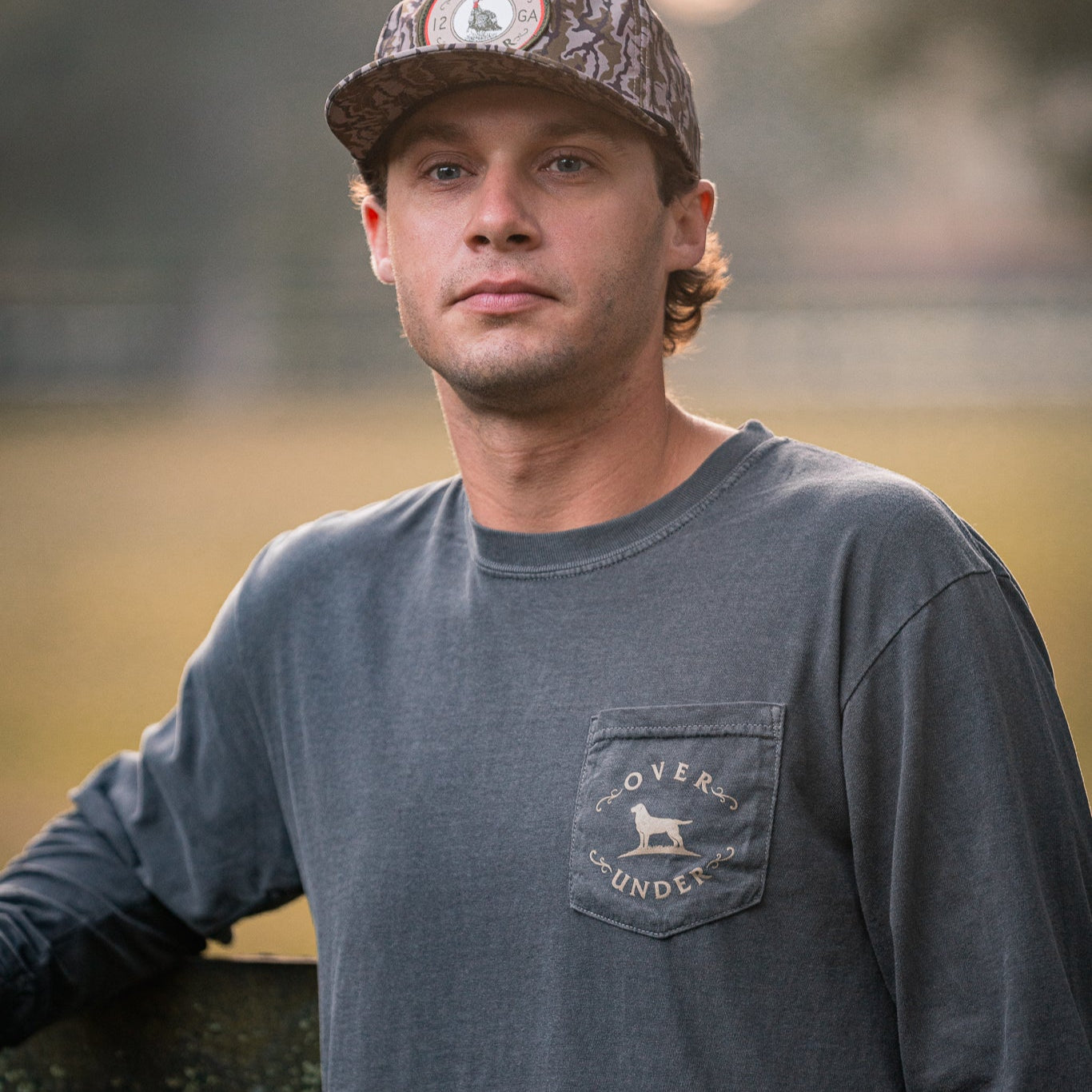 L/S Vintage Shotgun Variety T-Shirt Pepper
