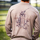 L/S Take 'Em T-Shirt Driftwood