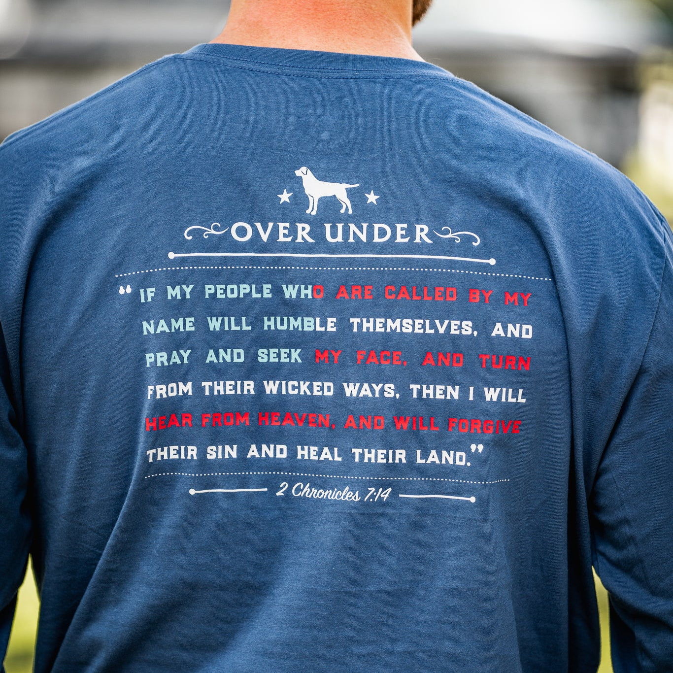 L/S Promise Keeper T-Shirt Navy