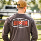 L/S Double Barrel Brand T-Shirt Charcoal