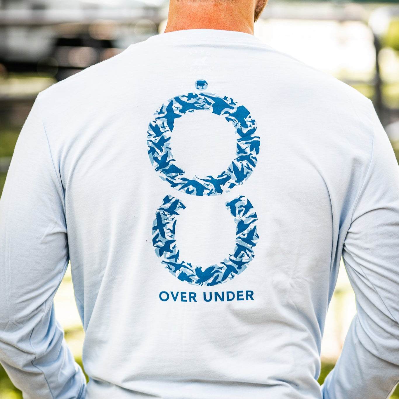L/S Double Barrel Waterfowl T-Shirt Skyride