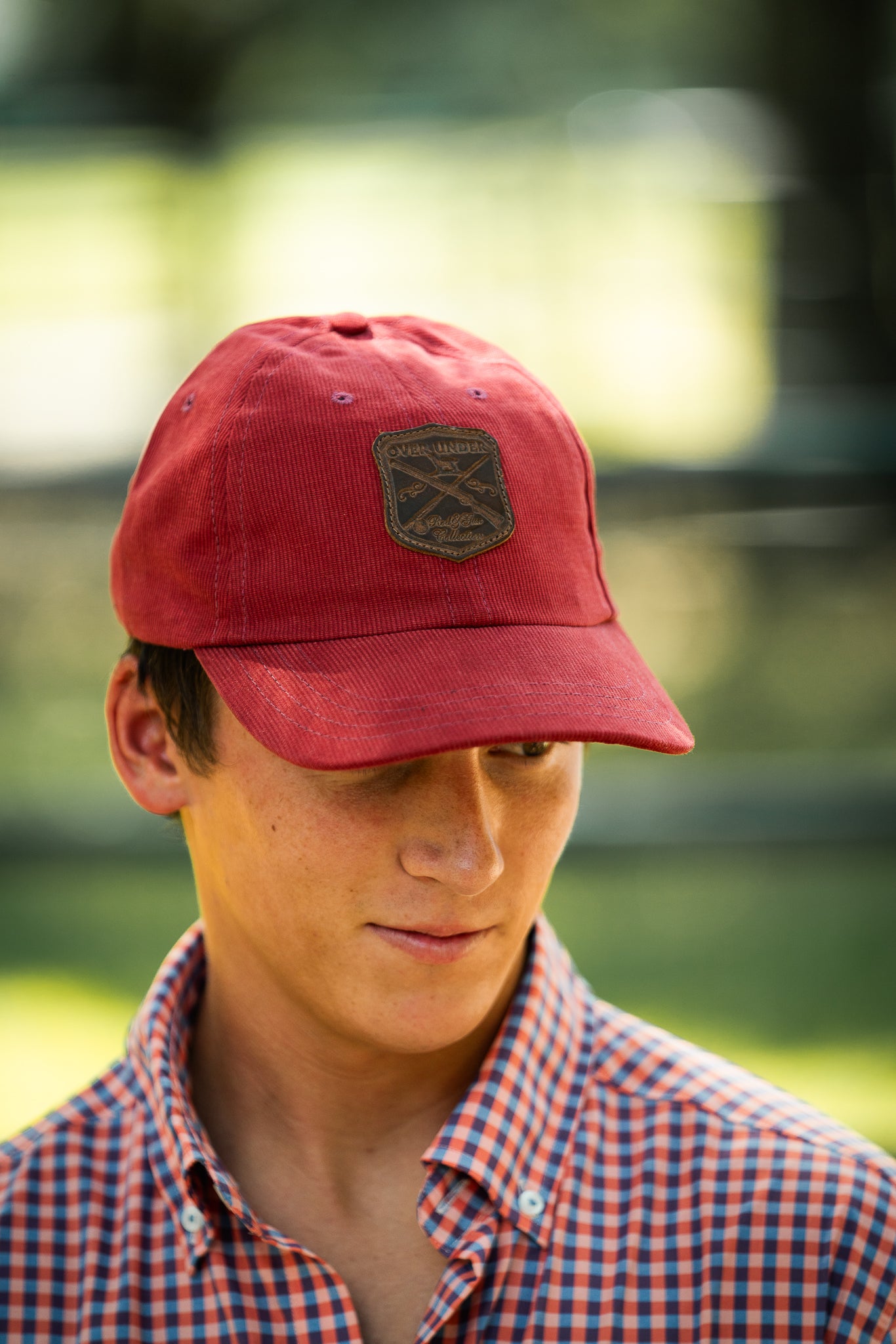 Sporting Collection Corduroy Cap Red