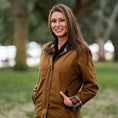Women's Tan Waxed Briar Jacket | Over Under Clothing