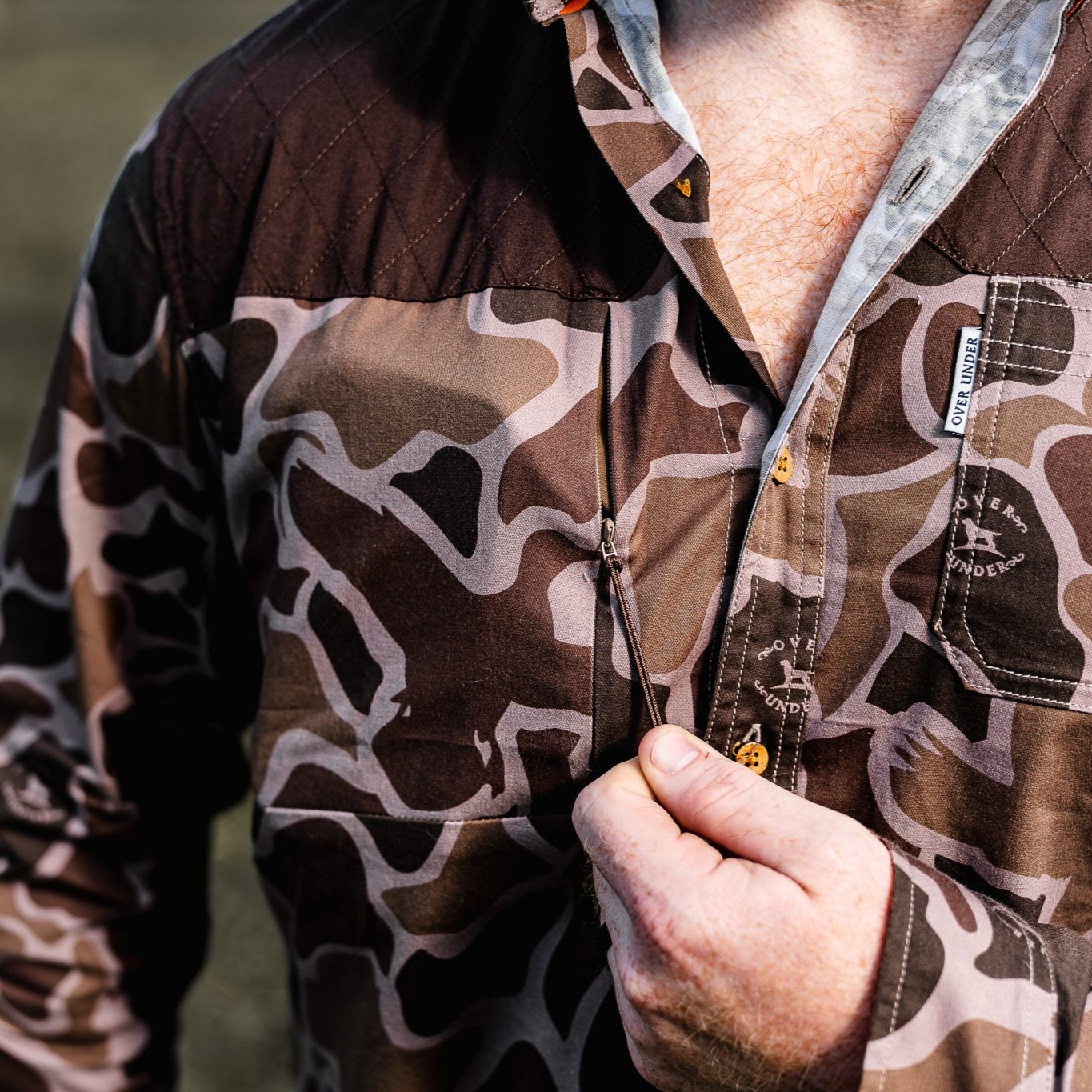 Field Champion Shirt Duck Camo/Brown