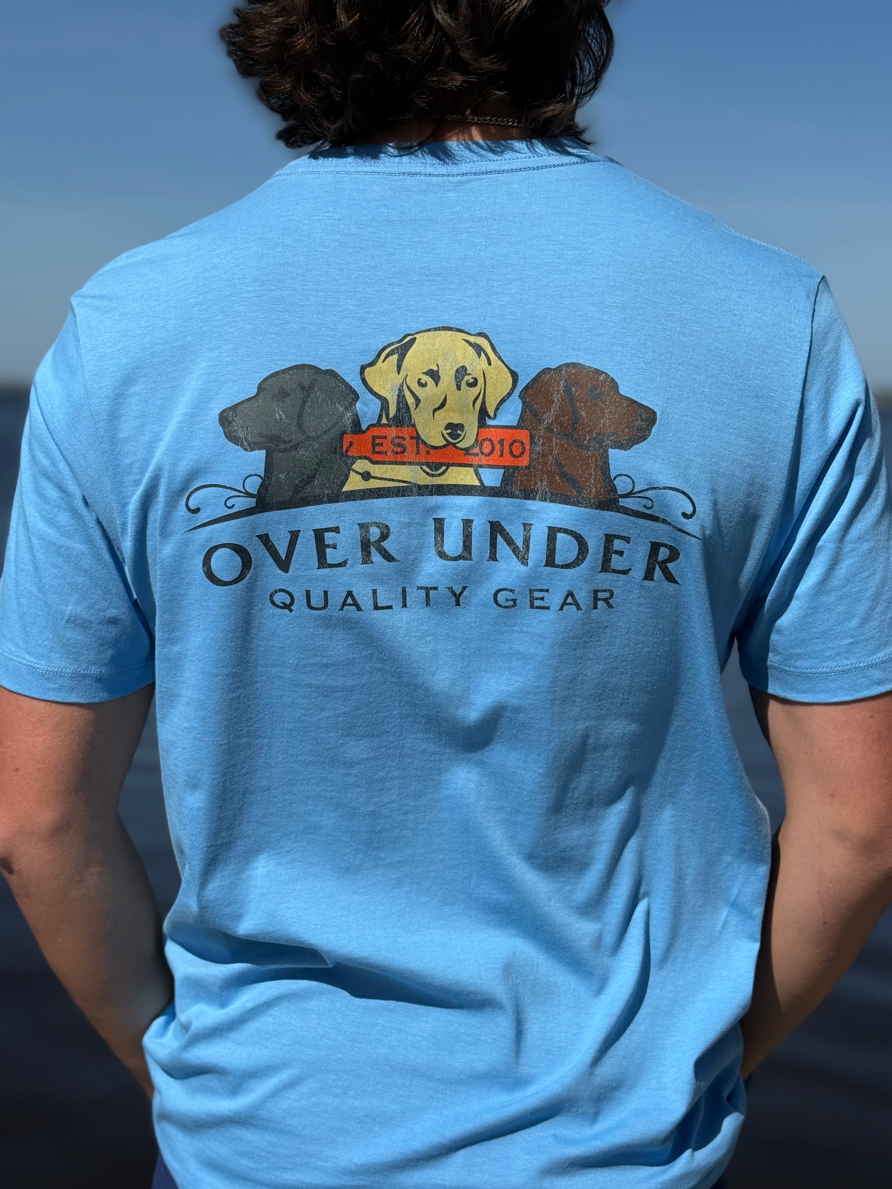 トップス At Last UNDER SHIRT S/S Lab Trio T-Shirt Azure – Over Under Clothing