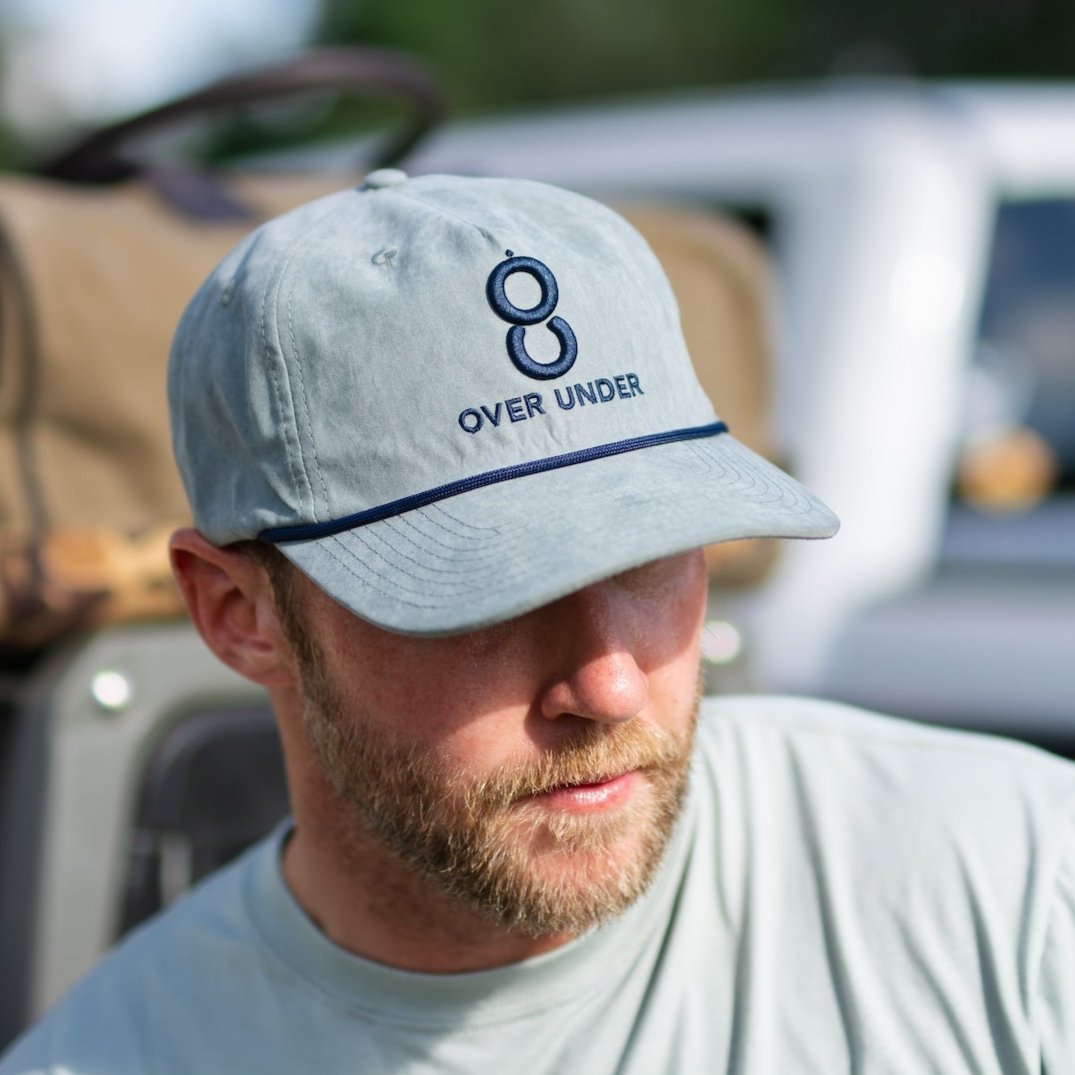 Double Barrel Rope Hat Light Charcoal