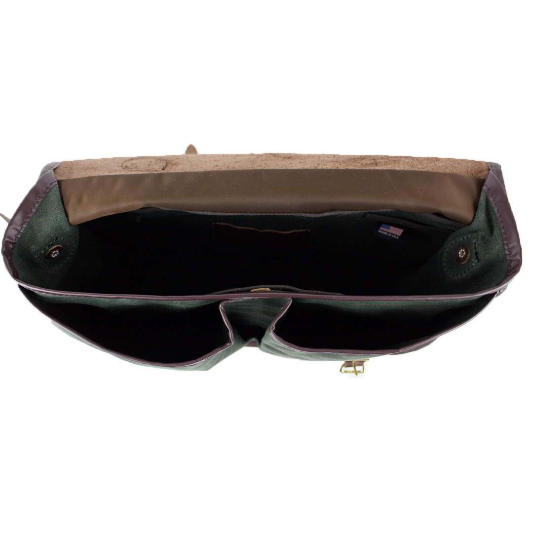 Waxed Sportsman's Portfolio Olive