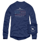 L/S Promise Keeper T-Shirt Navy