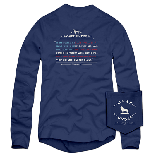 L/S Promise Keeper T-Shirt Navy