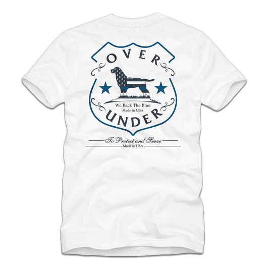 S/S Protect and Serve T-Shirt White