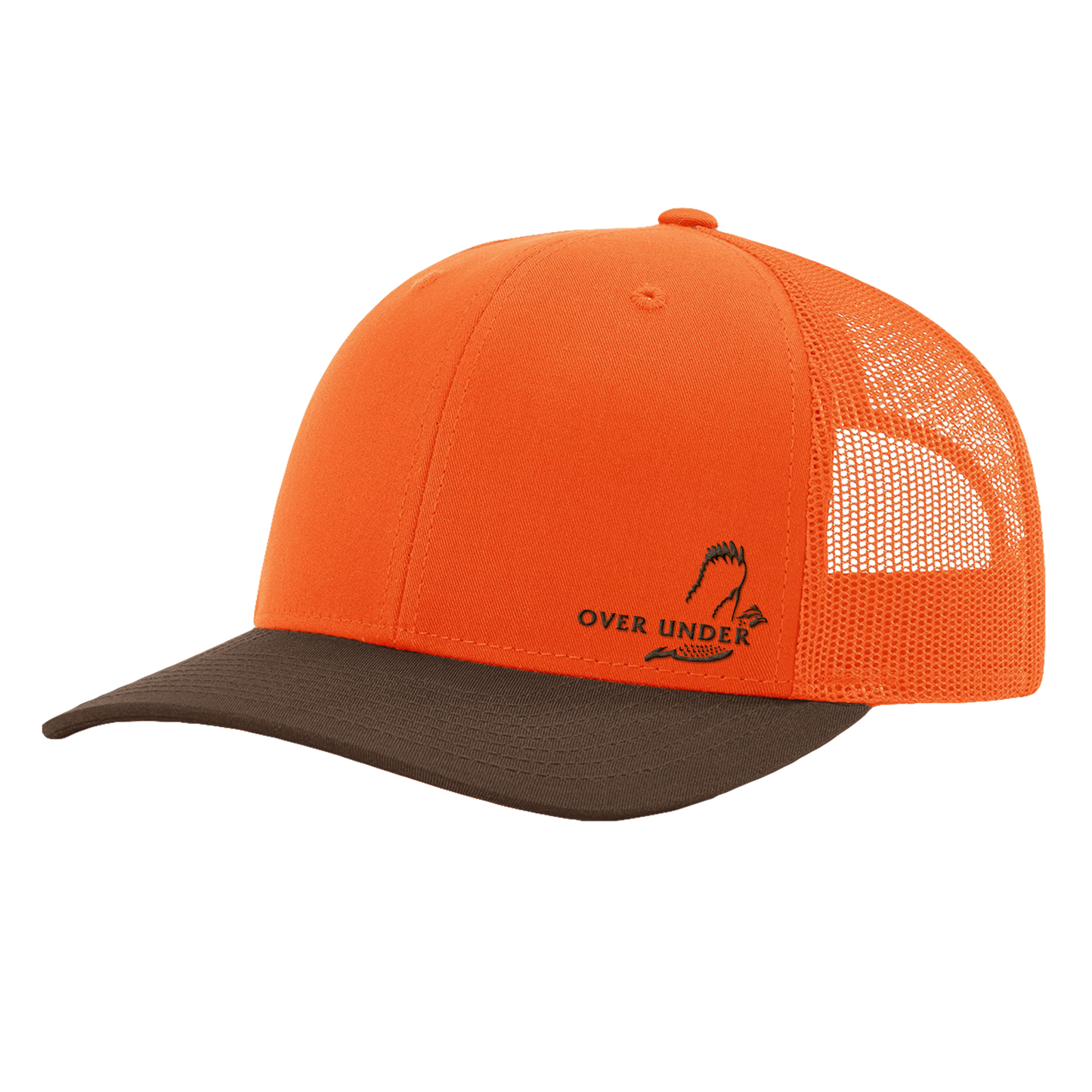 Blaze Orange Quail Cap